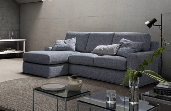 Divano con penisola Samoa modello Jocker 6 Divano con penisola Samoa modello Jocker 6