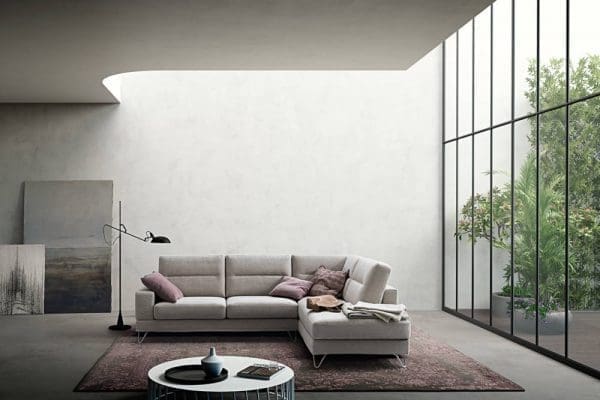 Divano con penisola Samoa modello Newport Special 1 Divano con penisola Samoa modello Newport Special 1