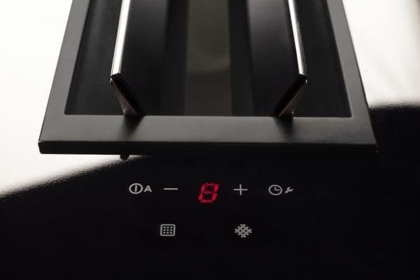 Countertop range hood