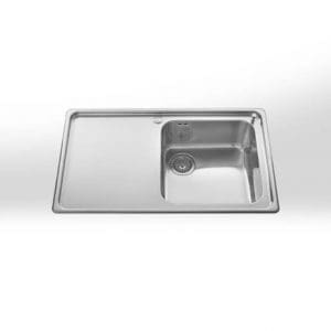 Lavello da incasso ad una vasca Alpes