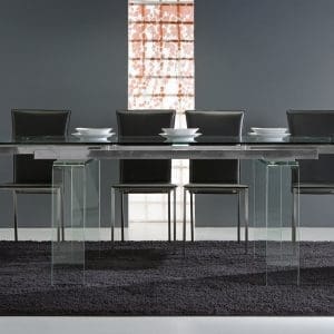 Tavolo Laseggiola modello Glass