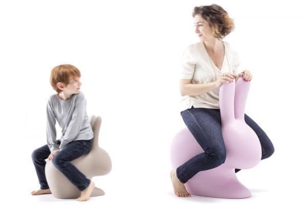 Sedia Qeeboo modello Rabbit Chair 1