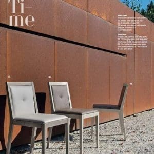 Sedia Tomasella modello Time, Time è una sedia comoda e confortevole, ideale per essere inserita in soggiorno o in cucina.