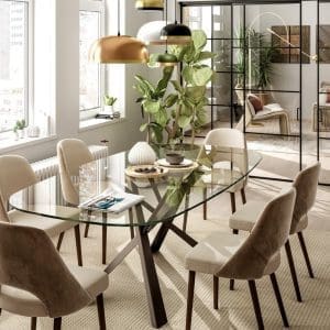 Tavolo Easyline Modello Diago