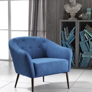 Poltrona Stones modello Elena blue