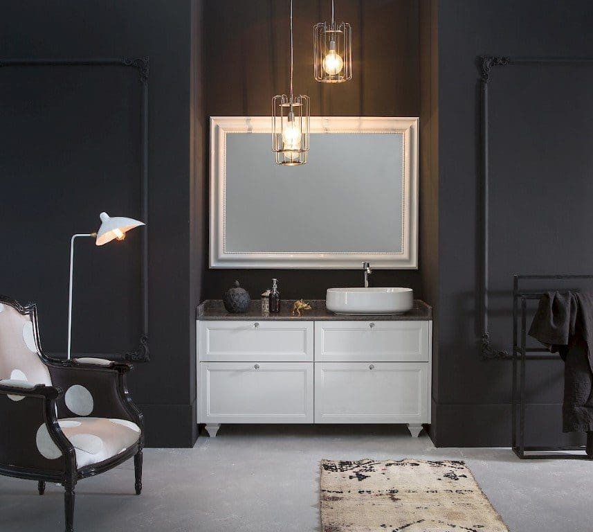 Bagno Compab modello Diamante DM27 parete