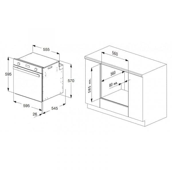 blanco-1043100-forno-elettrico-chef-5-funzioni-64-litri-inox-a