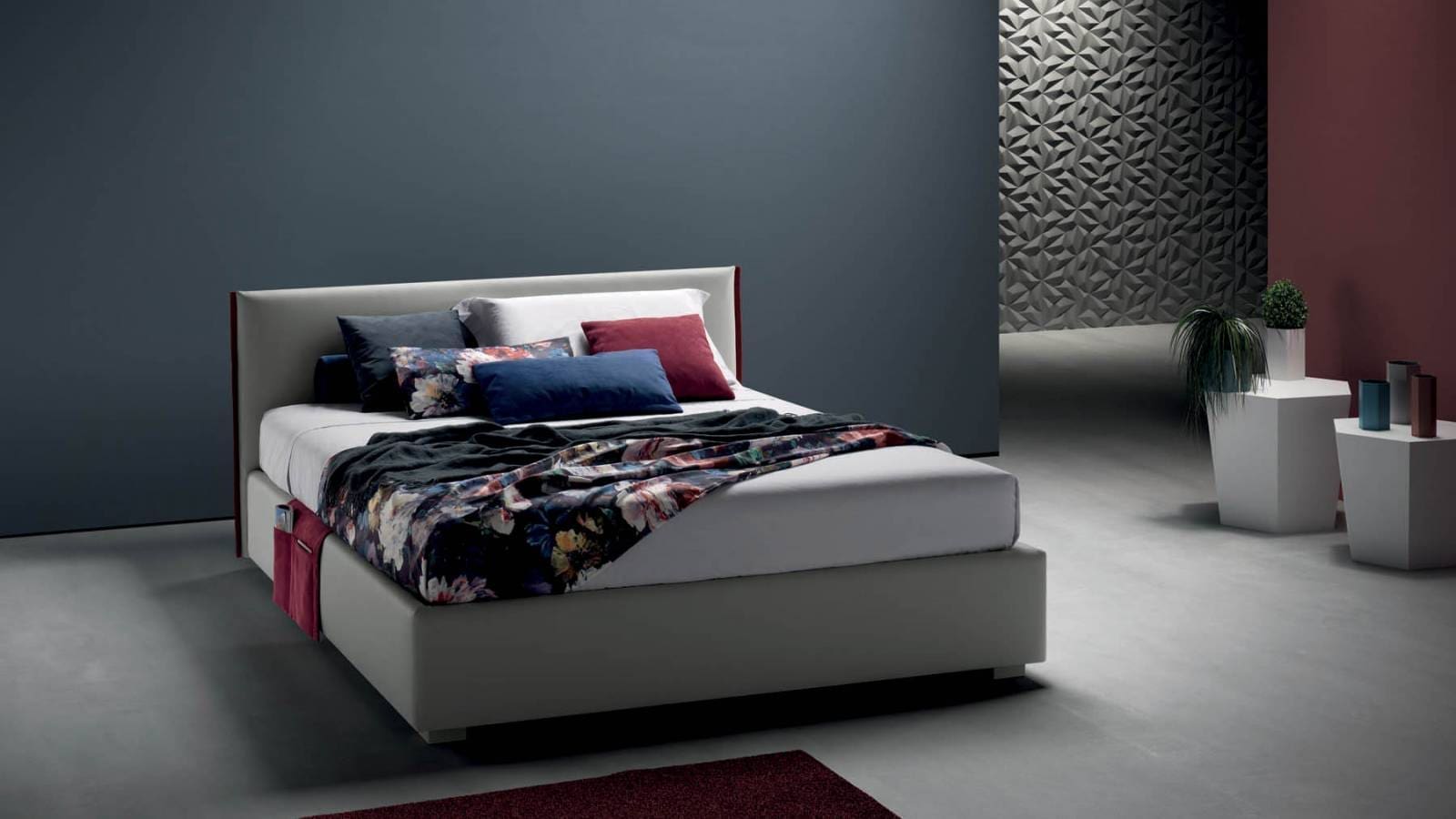 Letto matrimoniale Samoa modello Good Rim linea Bside