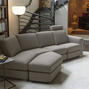 Salotti Doimo Divano Dylan Chaise Longue Divano Ray Doimo Divani