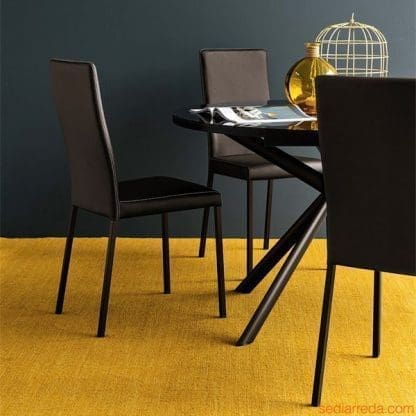 hires-cb1525-garda-sedie-in-metallo-verniciato-caffe-con-seduta-e-schienale-in-similpelle-color-moka