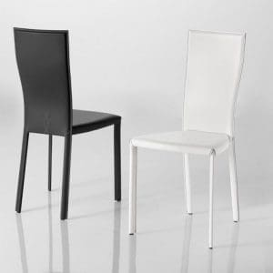 Sedia Cattelan modello Nina, seduta estremamente moderna con una linea semplice e adatta per arredare il salotto di casa.