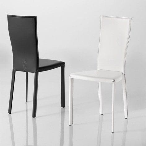 Sedia Cattelan modello Nina, seduta estremamente moderna con una linea semplice e adatta per arredare il salotto di casa.