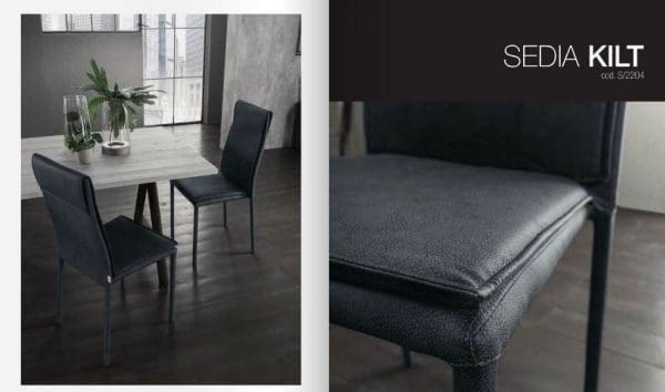 Sedia Zamagna modello Kilt