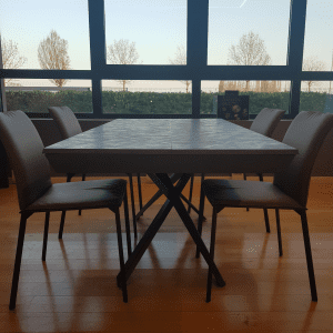 Tavolo lungo largo easyline ozzio a prezzi outlet