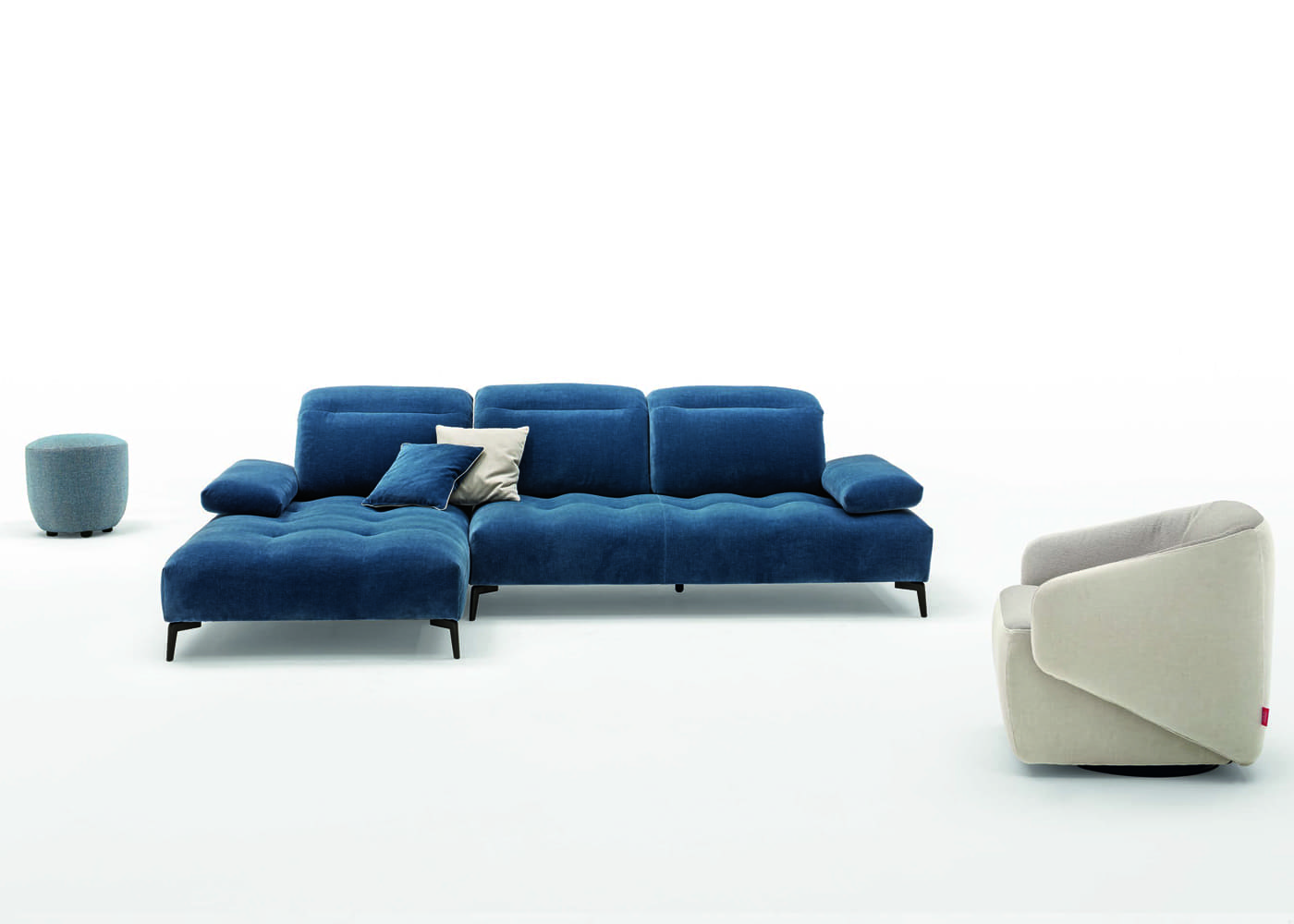 Chaise Longue Dondi Salotti Sede Set Di Divani Modulari Dailin Da